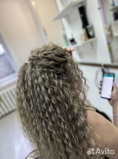 Афрокудри.Ботокс,кератин.Блонд