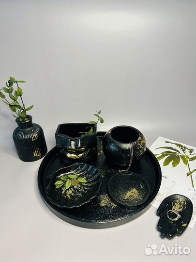 Набор декора из гипса