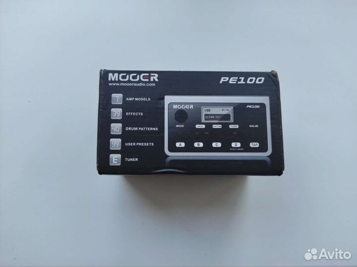 Mooer PE100 гитарный мульти-процессор