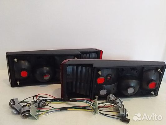 Фары фонари задние ваз 2109, 2114 красные клюшки