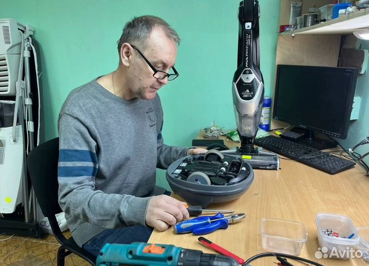 Ремонт роботов пылесосов