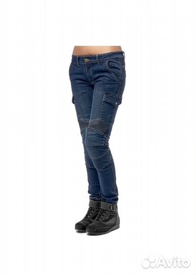 Мотоджинсы женские