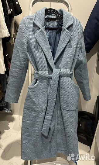 Пальто и кожаная куртка 42-44