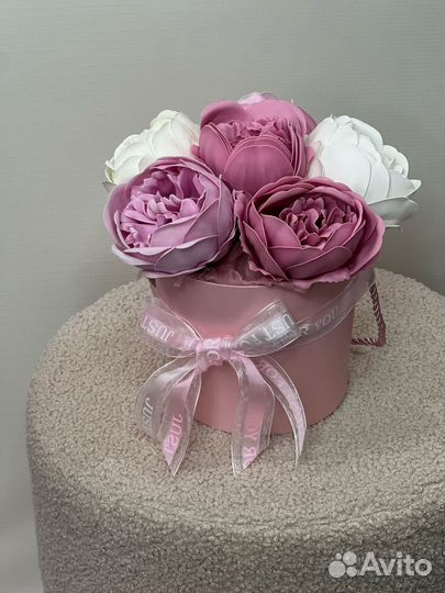 Букет из мыла на 8 марта