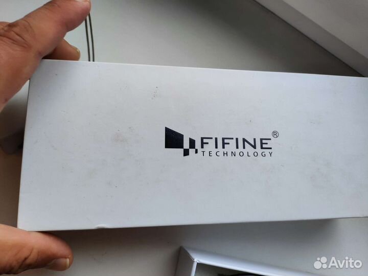 Микрофон петличный, беспр Fifine k037 (бронь)