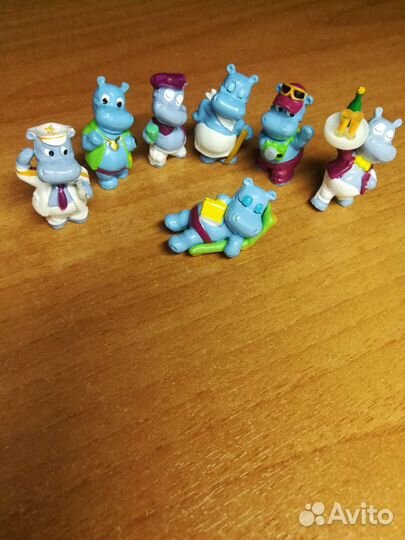 Бегемотики киндеры 90 х