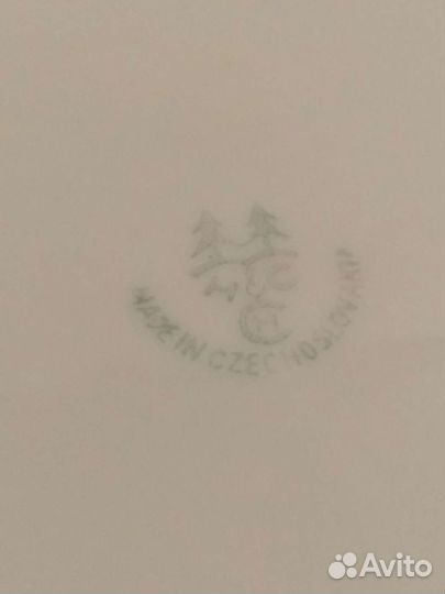 Тарелка блюдо 2шт Чехословакия и 1шт Рига