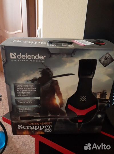 Новые Defender игровые наушники с микрофоном