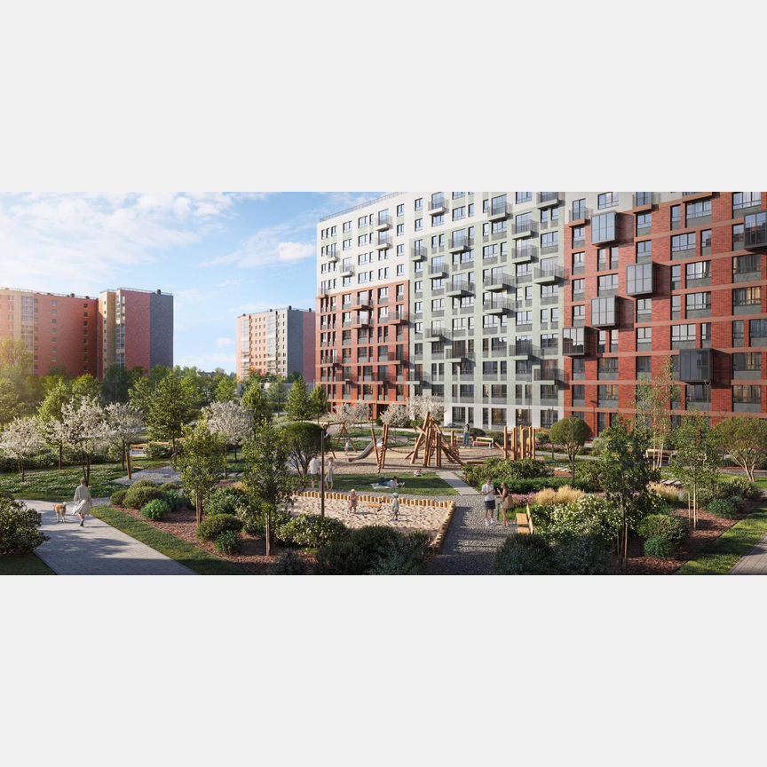 2-к. квартира, 56,1 м², 4/11 эт.