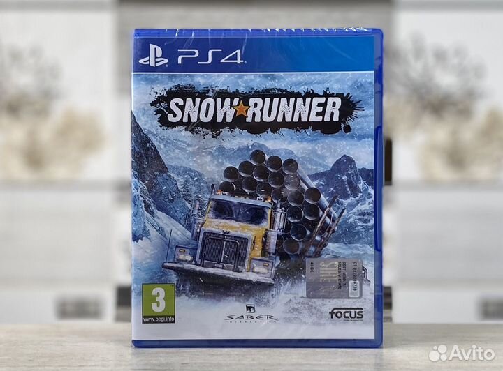 Snowrunner (Новый Диск) Sony PS4 Русская Версия