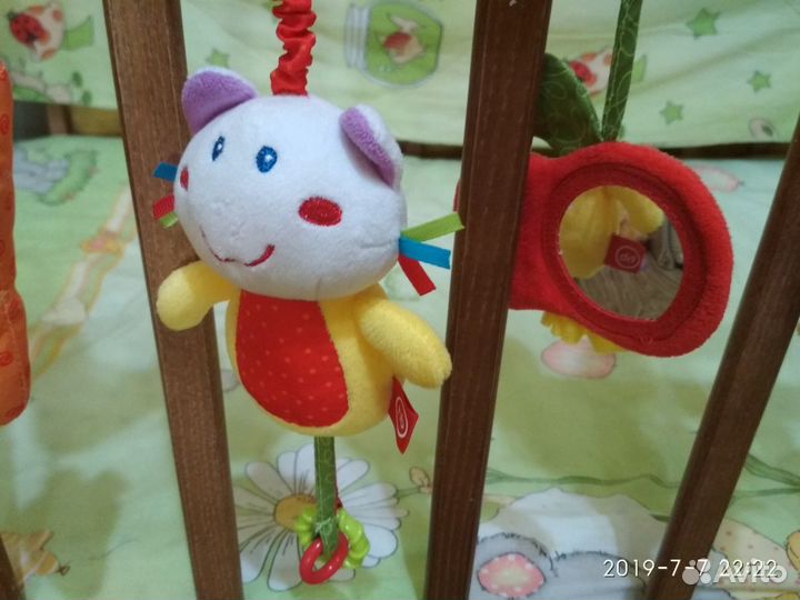 Игрушка подвеска-пружинка