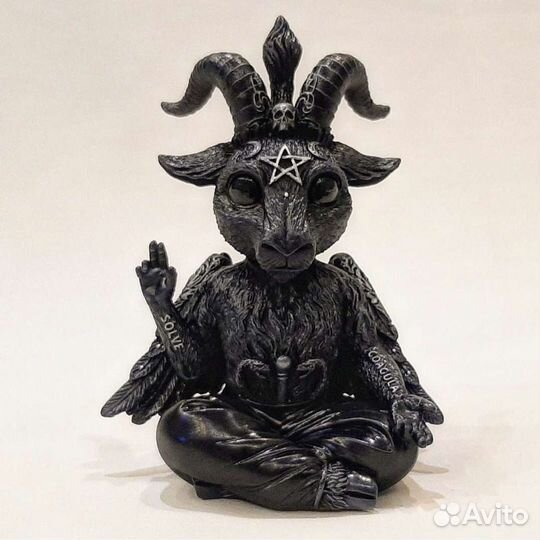 Статуэтка малыш бафомет фигурка мистика эзотерика