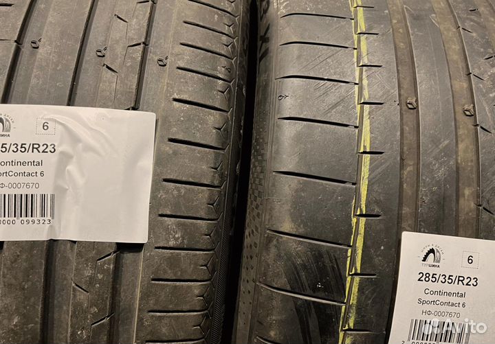 Continental SportContact 6 285/35 R23 94Y