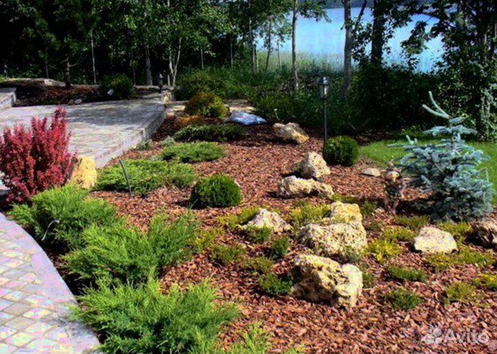 Мульч Кора сосны с доставкой от производителя