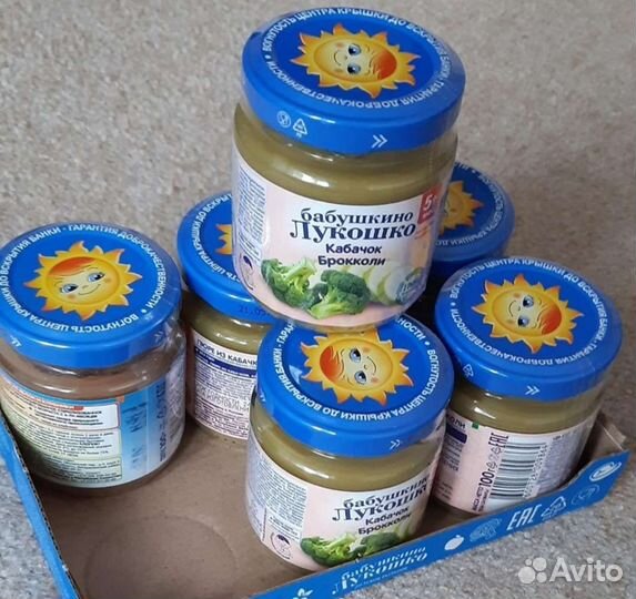 Пюре Бабушкино лукошко