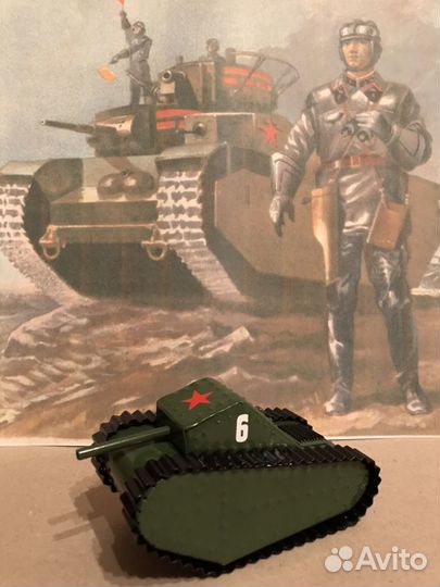 Танкетка. Военная техника. Солдатики СССР
