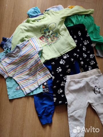 Вещи детские пакетом 2,8 кг