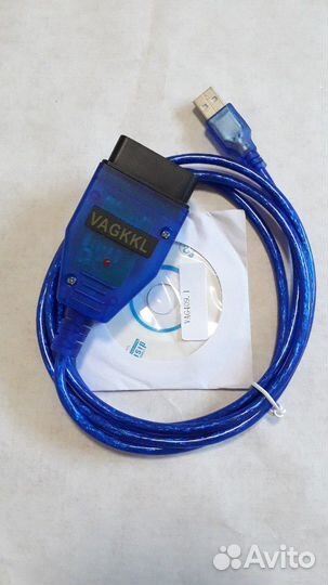 KKL VAG COM 409.1 (чип ftdi) адаптер