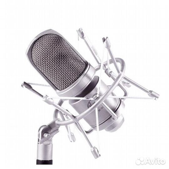 Микрофон Октава мк-105 никель, деревянный футляр