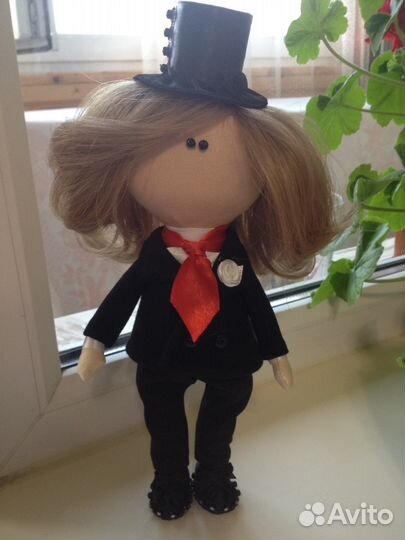 Куклы Жених и Невеста. Ручная работа