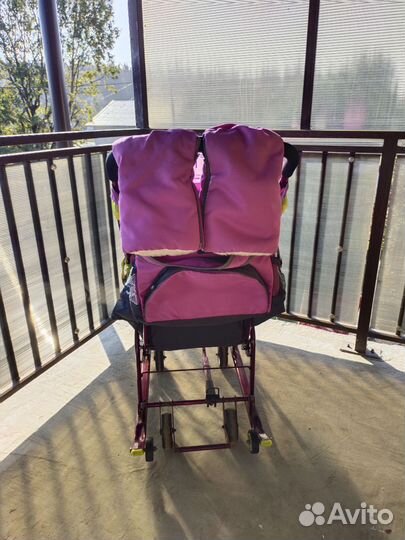 Санки коляска ника 7-2