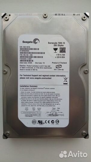 Жесткий диск,немного устал 3.5