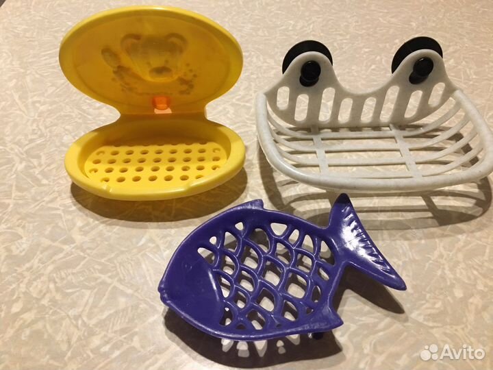 Мыльницы пластиковые