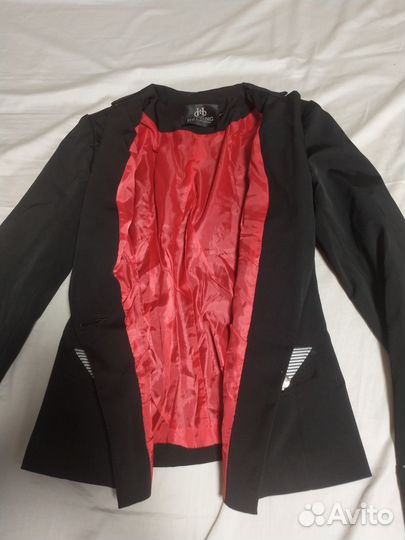 Пиджак черный праздничный 134