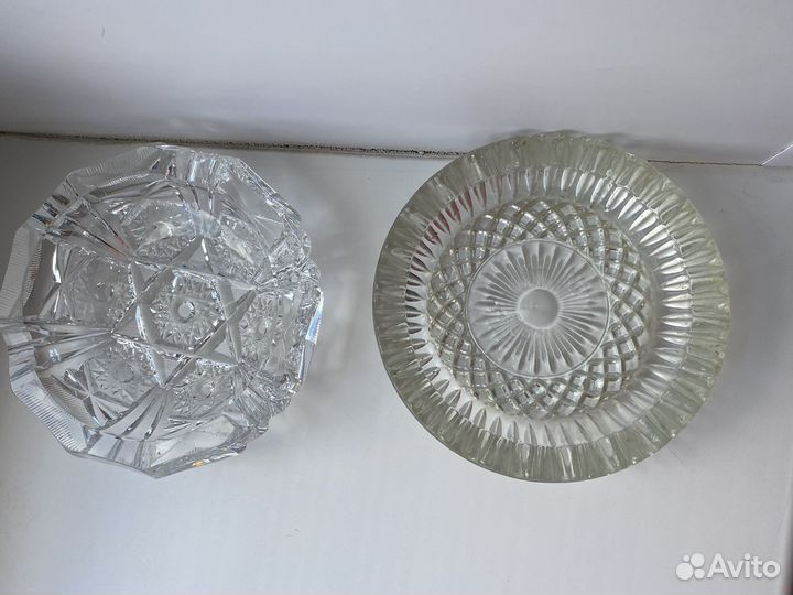 Пепельница хрусталь чехословакия