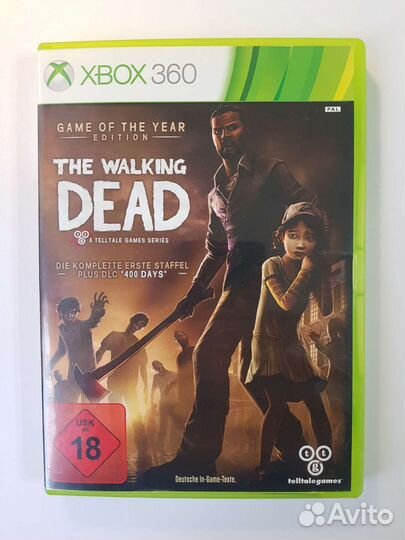 Xbox 360 The Walking Dead Game of The Year Edition