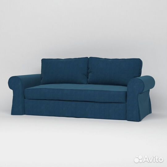 Чехол для 3-местного дивана-кровати Баккабру икеа