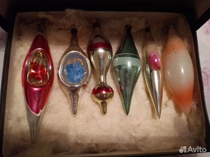 Елочные игрушки СССР