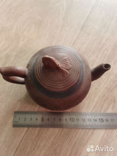 Китайский чайный набор и глиняный чайник