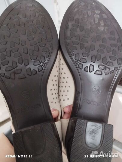 Балетки женские 36 размер