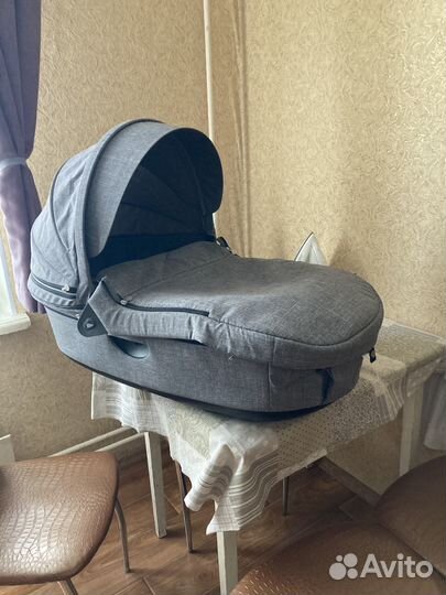 Коляска Stokkе Trailz 3 в 1,цвет Grey Melange