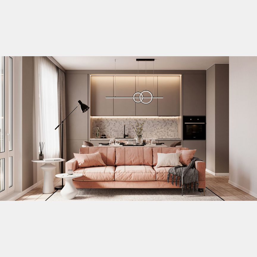 2-к. квартира, 61,1 м², 3/12 эт.