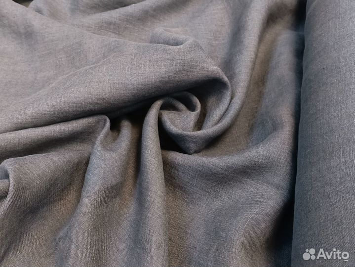 Ткань лён с эффектом мятости на отрез
