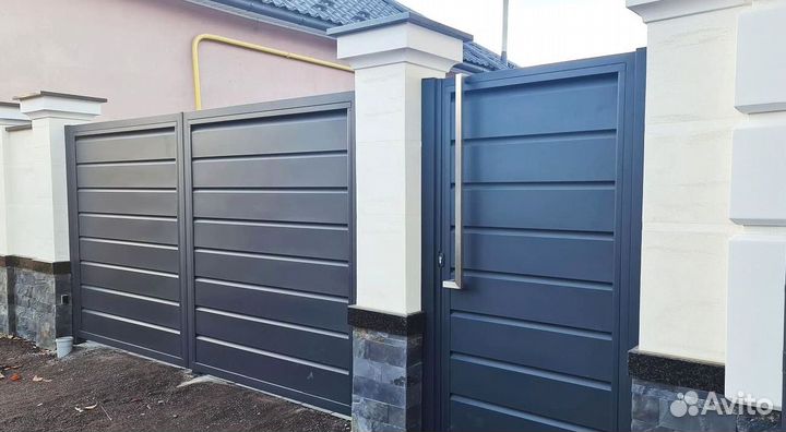 Ворота распашные автоматические