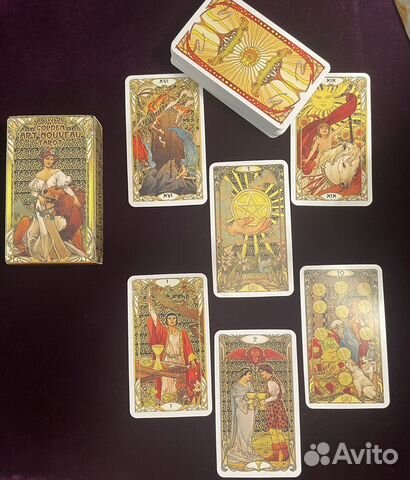 Карты таро art nouveau