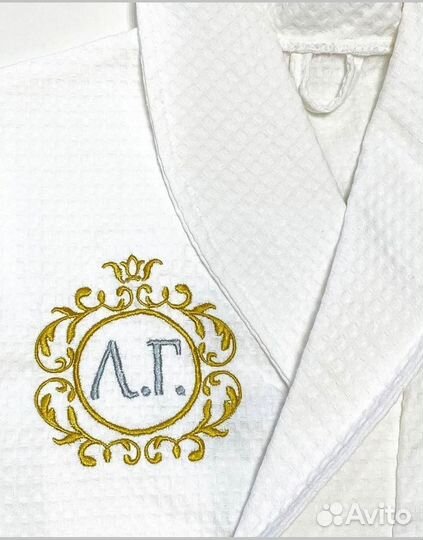 Халат мужской вафельный