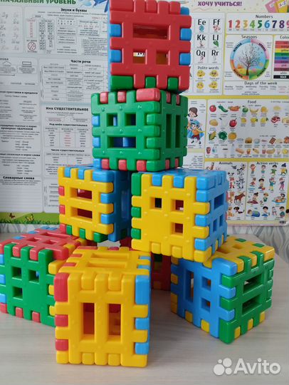 Конструктор кубики разборные