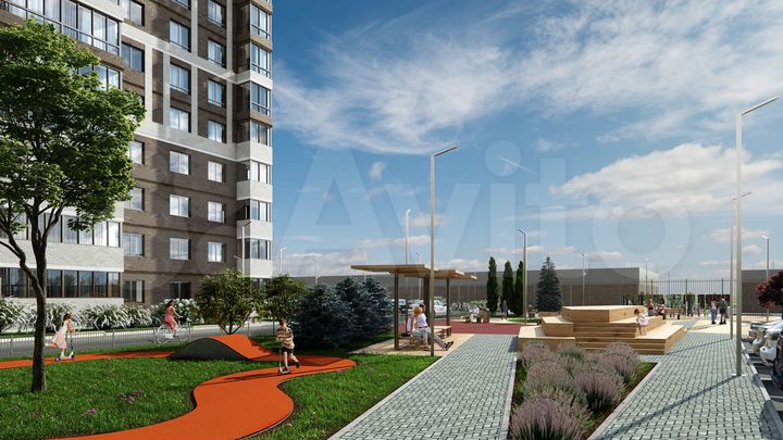 3-к. квартира, 71,4 м², 11/22 эт.