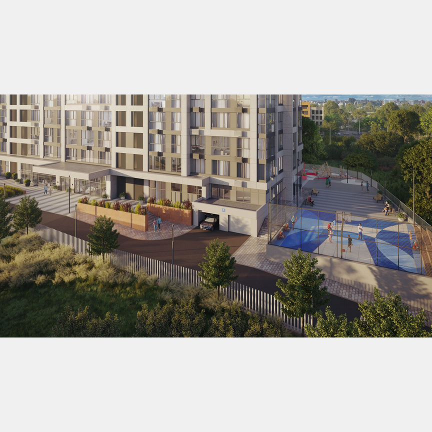 2-к. квартира, 56,2 м², 19/28 эт.