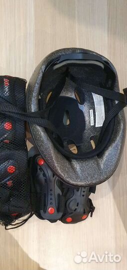Шлем и набор защиты детский (новый)