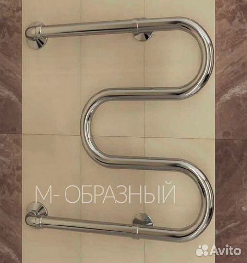 Полотенцесушитель М-обр боковой водяной