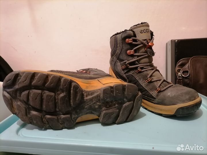 Зимние ботинки ecco 35