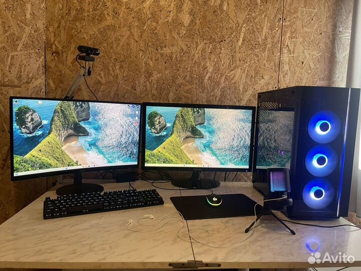 Игровой пк, рабочее место для стриминга