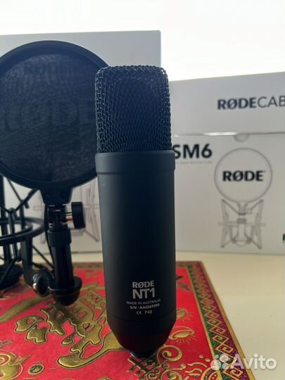 Rode nt1 (черный) студийный микрофон nt1a