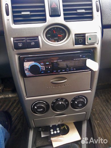 1din Автомагнитола Handsfree, Bluetooth, Aux