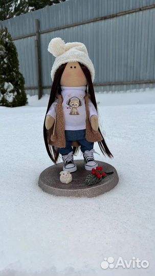 Интерьерная кукла ручной работы